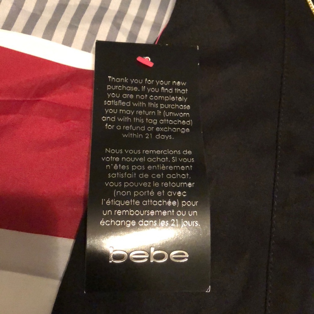 NWT BEBE SLEEVELESS LBD - Picture 3 of 8